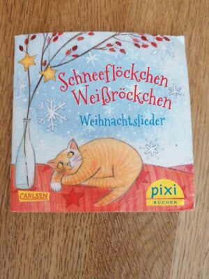 Pixi Minibuch Schneeflöckchen Weißröckchen Weihnachtslieder Pixi Buch Nr. 2108