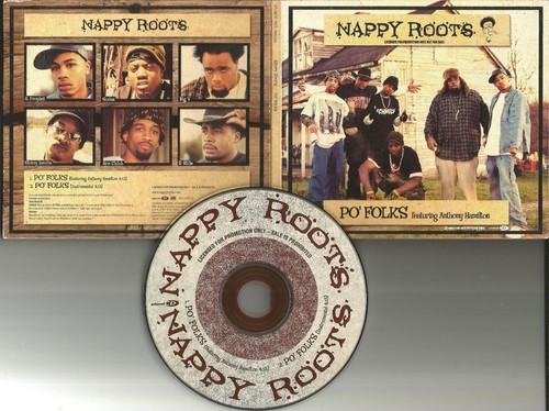 NAPPY ROOTS mit ANTHONY HAMILTON Po Folks INSTRUMENTAL & VIDEO PROMO CD Single