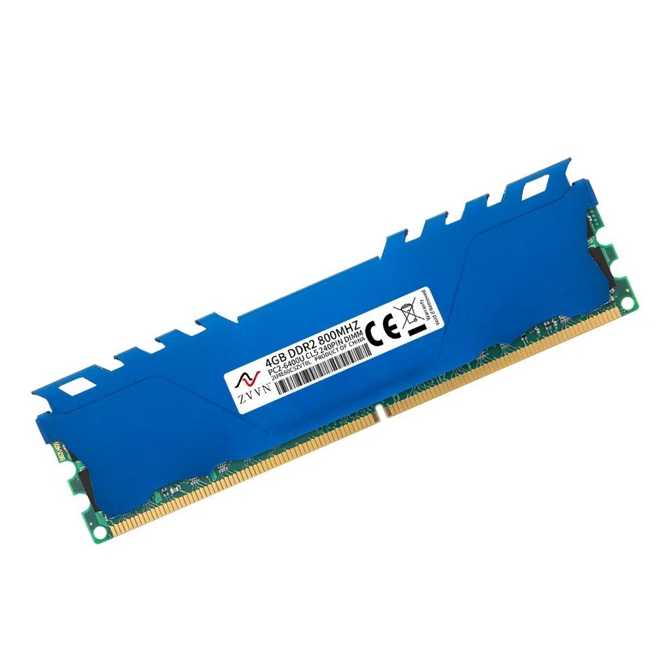 ZVVN 4GB DDR2 800MHz PC2-6400U CL5 240Pin DIMM intel Desktop Upgrade Memory BT - Image 4 of 4