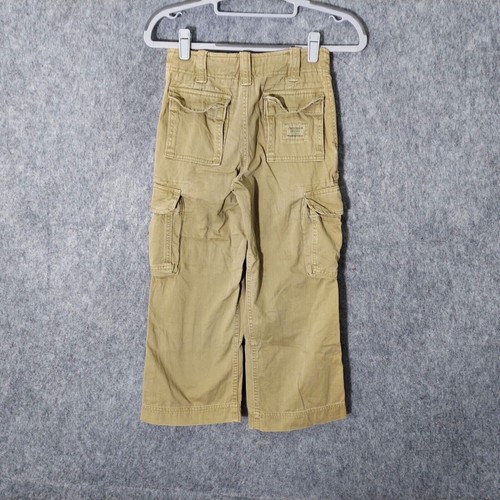 Y2K Abercrombie Fitch Boys Cargo 7 Fatigues Paratrooper Military Baggy Utility - Picture 11 of 18