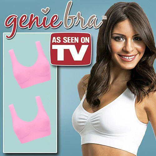 Seamless on sale genie bra