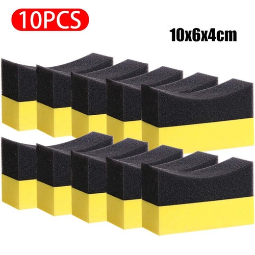 10pcs Auto Cleaning Sponge Brush Set for Car Wheel Tire Wash Wipe Water Suction - Picture 7 of 8