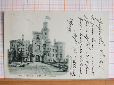 AK - Schloss Frauenberg / Hluboká nad Vltavou - gel1898 m3