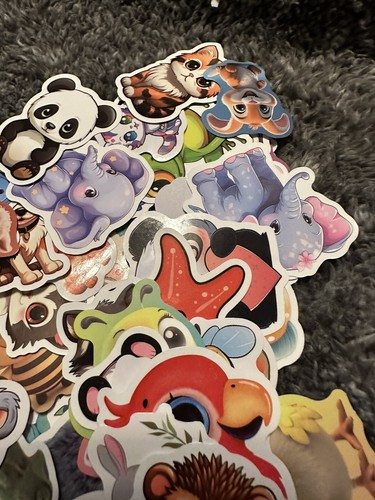 Lote aleatorio de 150 pegatinas de animales - Imagen 5 de 7