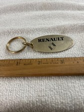 Vintage Renault Brass Keychain