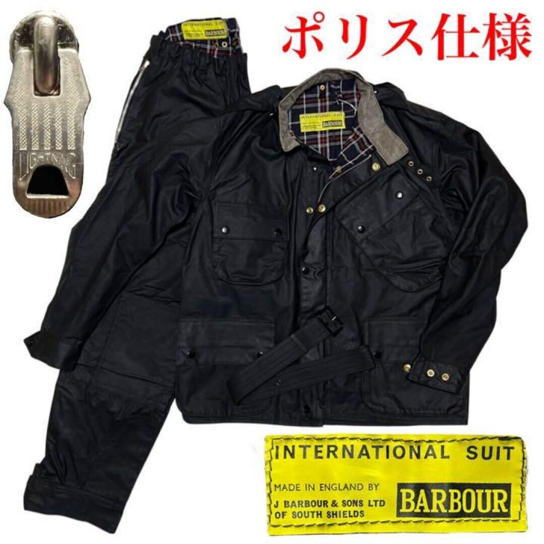 Barbour International Police Issue Suit, New Old Stock, Size Barbour International Police Issue Suit, New Old Stock, Size