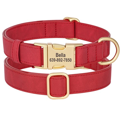 Personalised Dog Collar Small Medium Large Engraved ID Tag Name Quick Release - Picture 3 of 23