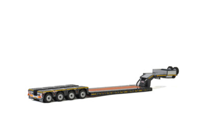 Nooteboom lowloader trailer 4 axle extendable,WSI truck models 04