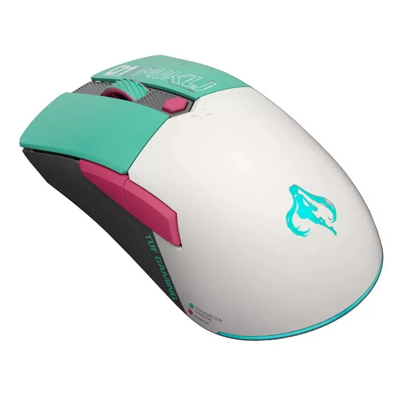 ASUS TX Gaming Mini Wireless/ Bluetooth/2.4GHZ Mouse Hatsune Miku 12000 DPI 65g - Image 4 of 4