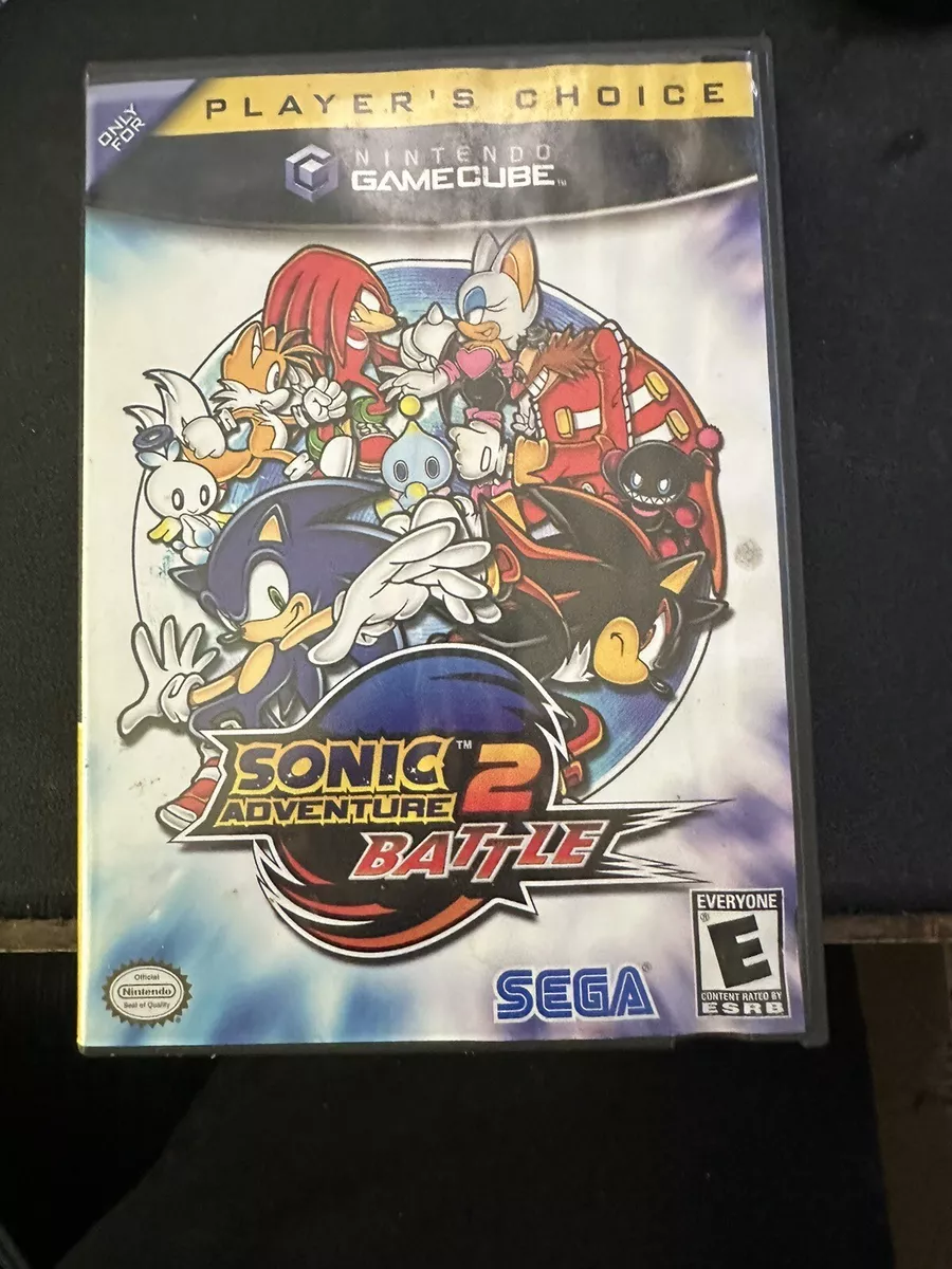 Sonic Adventure 2 Battle (Nintendo GameCube, 2004) Complete With