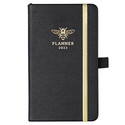 2023 Weekly and Monthly Planner January - December Pocket Agenda Planner Small
