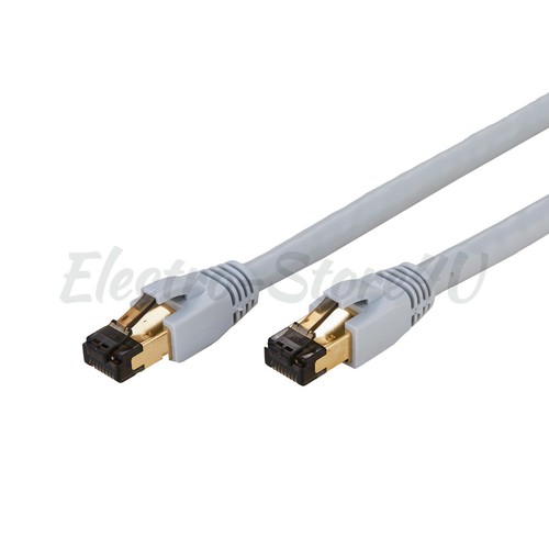 Lote de cable de conexión Ethernet blindado CAT8 cable red de cobre súper velocidad SFTP LAN - Imagen 9 de 20