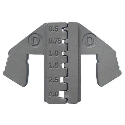 TOOL GUY REPUBLIC TGR Crimping Tool Die - D Die for Cord End Terminals AWG 20/18/17/16/14/12