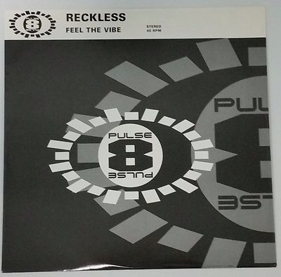 DJ Reckless    I Feel The Vibe 12'' Vinyl Rare Hardcore Rave Old Skool 1992