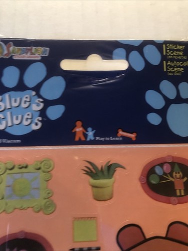Vintage Blues Clues Stickers1998 Sealed Toys R Us Nickelodeon Nick Jr SandyLion - Picture 7 of 12