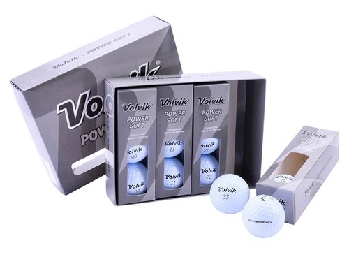 Nuevo 2025 ,1 Docena Volvik Power Soft Golf Balls Rojo,Naranja Amarillo Verde O - Imagen 5 de 6