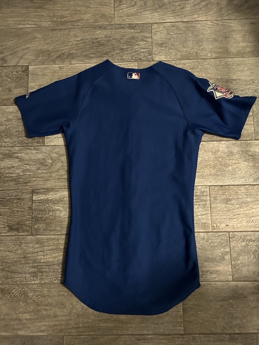 Authentic Chicago Cubs Throwback Jersey RARE 36 Majestic