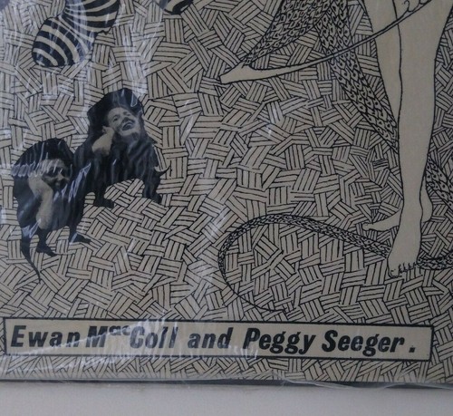 Ewan MacColl and Peggy Seeger THE WANTON MUSE LP argo 1968 NEW OLD STOCK England - Picture 2 of 8