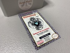 Wizardry II Knight of Diamonds NES Replacement Label