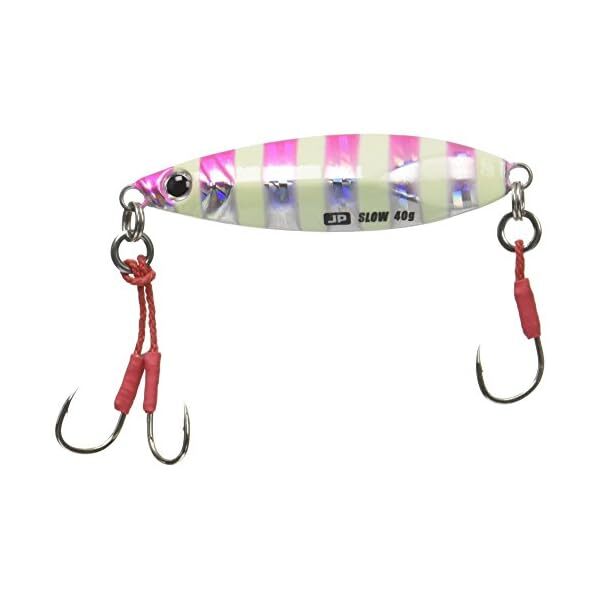 Major craft lure 30g 26 pink JPSLOW-30 ZEBRA metal jig Jigupara Shore slow J JP