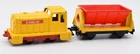 Matchbox Superfast 24 Shunter + 720 Side Tipper yellow red. Lesney England