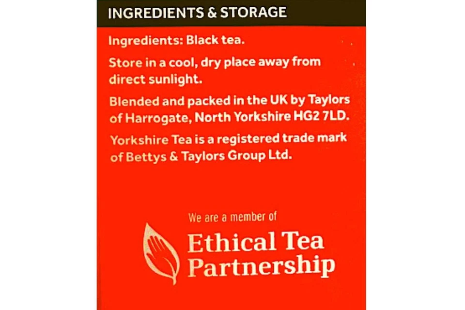 Taylors of Harrogate Yorkshire Tea 656g - Image 4 of 4