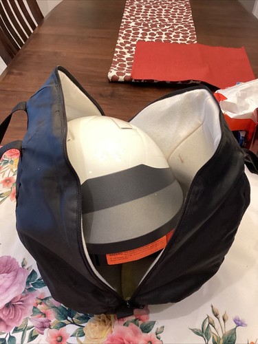 SNELL SA2010 OPEN FACE WHITE COMPOSITE RACEQUIP RACING HELMET New - Foto 15 di 17