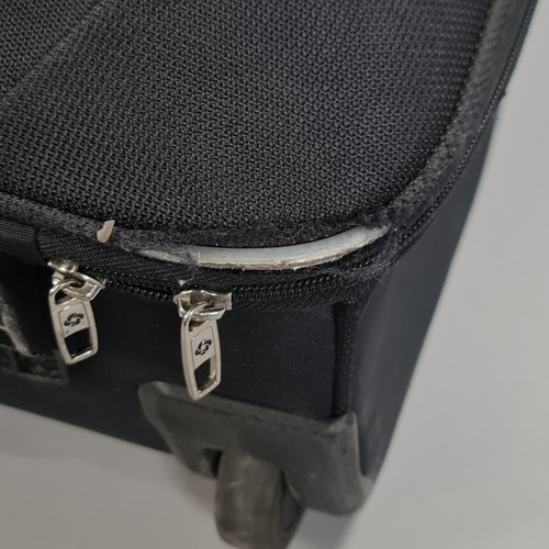 Samsonite Cabin Bag Black Wheeled Carry On Luggage Business Laptop Case Travel - Picture 5 of 12