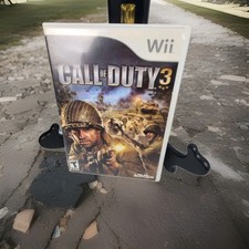 Call of Duty 3 (Nintendo Wii, 2006) No Manual