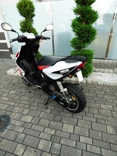 Kennzeichenhalter für Yamaha Aerox 50 ccm Aluminium schwarz pulverbeschichtet