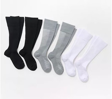 Tommie Copper 6 Pack SnugStay OTC Compression Socks BASIC - Medium