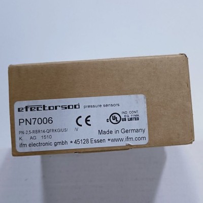 1PCS New IFM PN7006 pressure switch In Box Free Shipping#QW