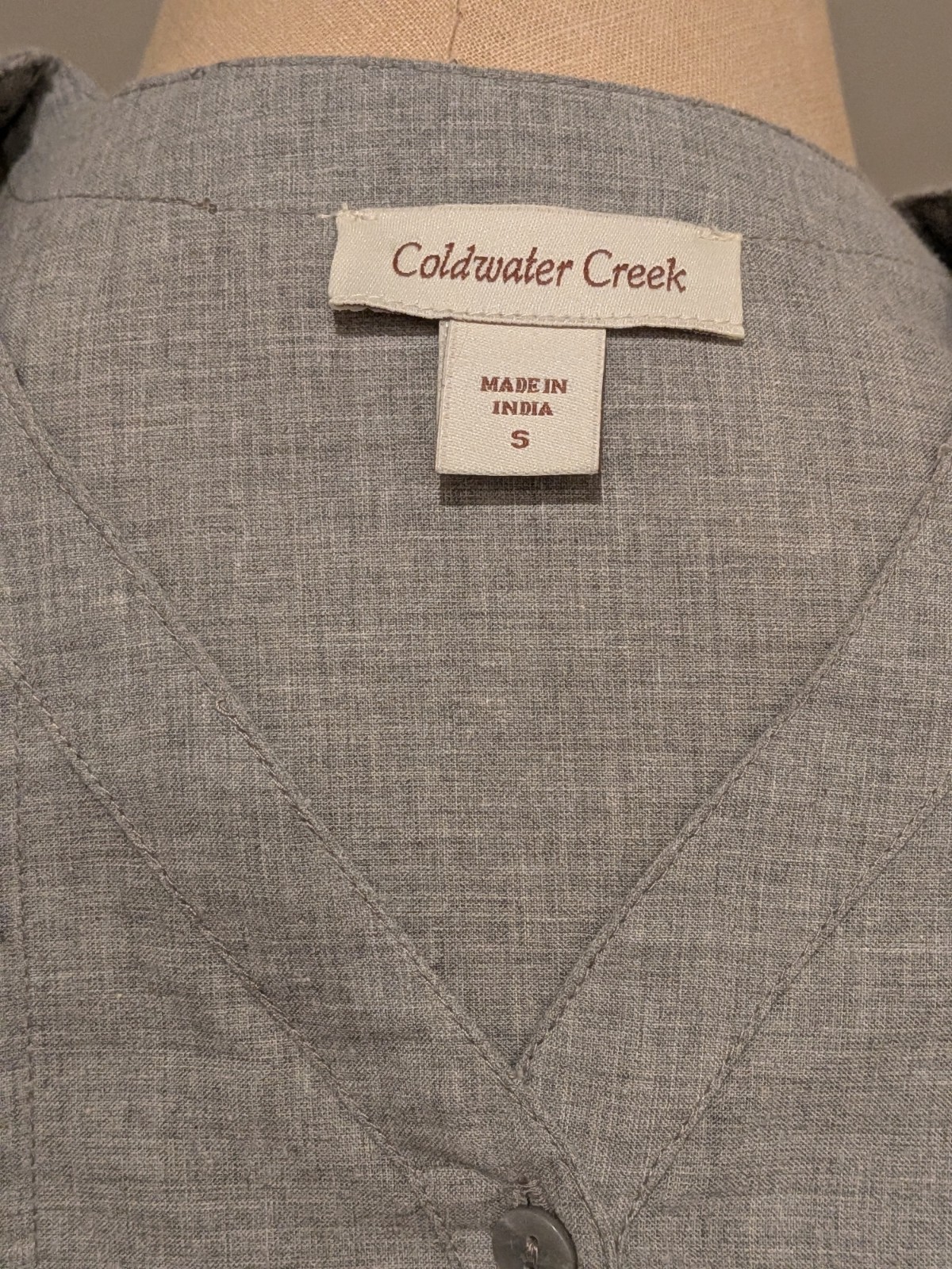 Coldwater Creek Lagom Top Womens Sz S Embroidered… - image 10