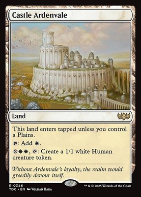 Castle Ardenvale 346 R Normal TDC MTG NM