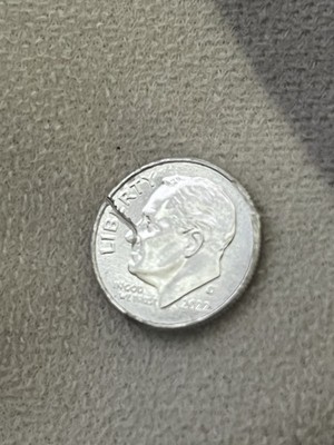 2022 D ROOSEVELT DIME ERROR SEE PHOTOS