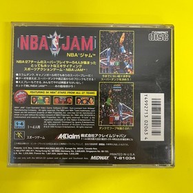 NBA Jam Mega CD Mega DrIVe Acclaim NBA JAM Japan YA