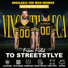 Personalized Football Jersey, Custom Name Number Football Shirts, Sports Uniform