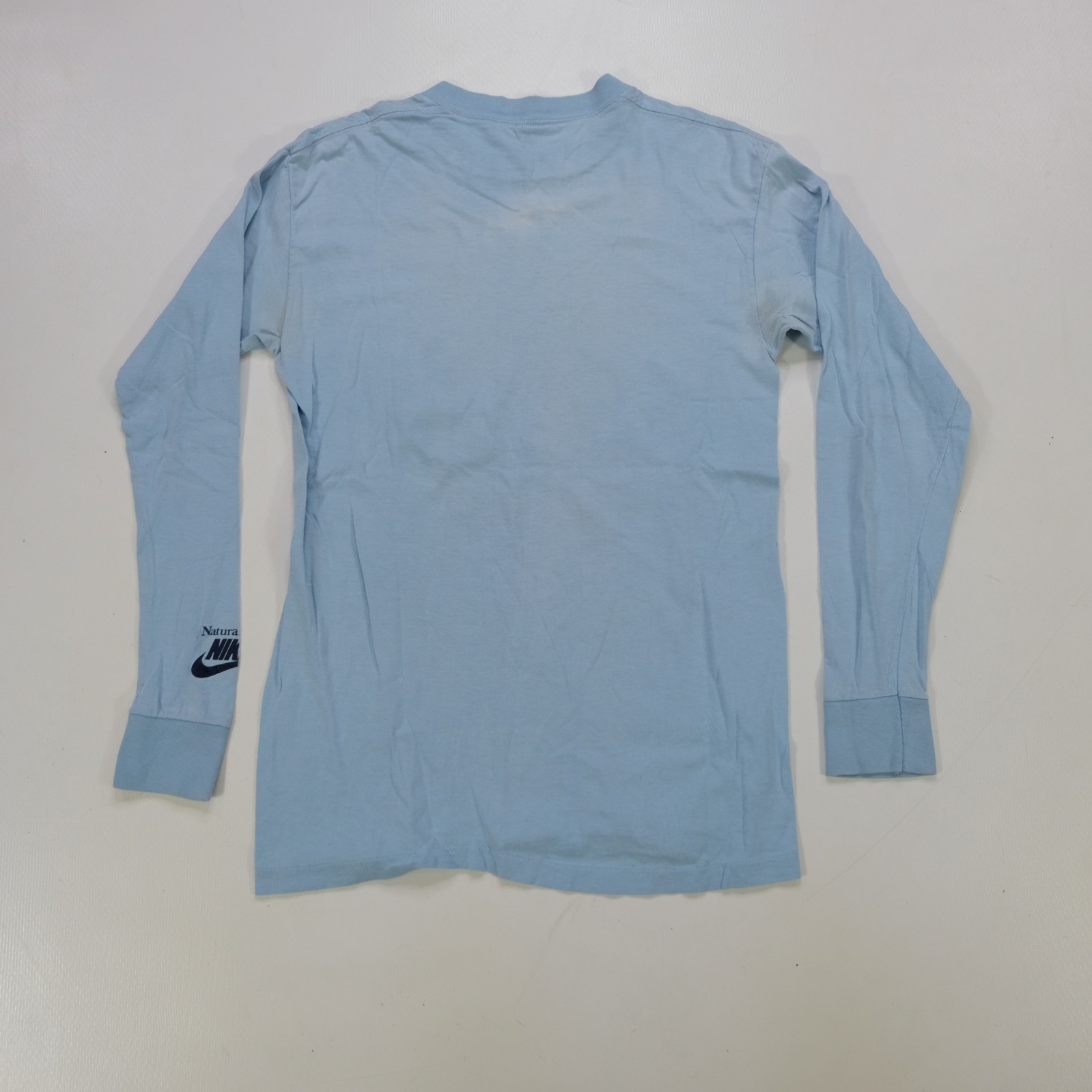 Rare Vintage Nike Natural Light Portland Marathon ORCC Long Sleeve T Shirt 80s M image 6
