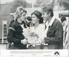 1979 Press Photo Actors Dean-Paul Martin, Ali MacGraw, Pancho Gonzalez