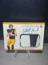Will Howard 2025 National Treasures RPA Patch Auto /99 Steelers 🔥🔥🔥