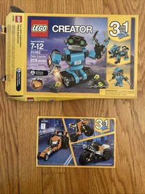Dog Robot Manual and Box - Robo Explorer LEGO CREATOR (31062) - USED, READ DESC