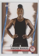 2021 Topps US Olympic & Paralympic Team and Hopefuls Bronze Simone Manuel 0j81