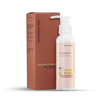 Bhu Botanicals Creme Reiniger Für Trockene Haut 100Ml