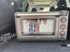 Tovala Smart Oven Pro WiFi Countertop 6-in-1 Steam Air Fry Toast Bake Broil