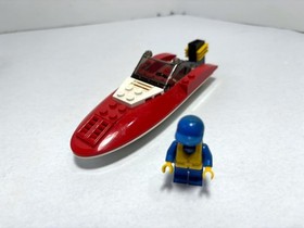 LEGO City LOT:  Garbage Truck 4432 + Off Road Fire  7942 + boat 4641