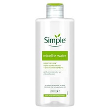 Simple Micellar Cleansing Water 200ml - Pack of 6