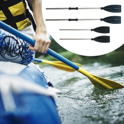 2 Stück Leichte Bootspaddel mit Aluminiumschaft für River Tubing