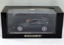 Miniature Car 1/43 Aston Martin V12 Vanquish Green Highly Detailed Diecast