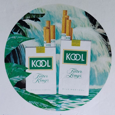 Vintage Retro 1969 Ad Kool Cigarettes Come Up To The Kool Taste It's Fresh