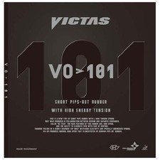 Yamato Table Tennis VICTAS Table Soft Rubber VO  101 020202 Red 1.8